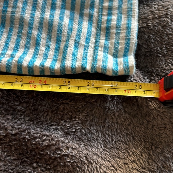 BDG Teal and white striped jumpsuit size M - Picture 8 of 8